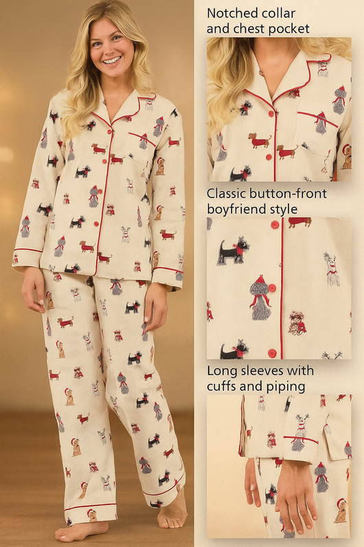 Cozy Pup Pj Set