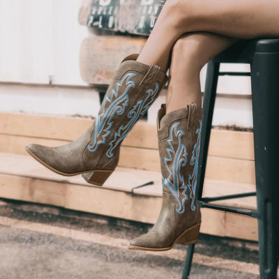 Sierra Western Cowboy Boots