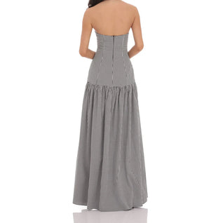 Summer Belle Gingham Maxi Dress