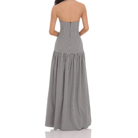 Summer Belle Gingham Maxi Dress