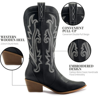 Sierra Western Cowboy Boots