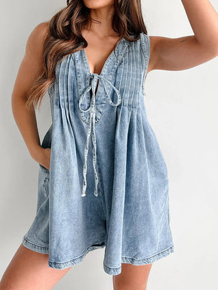 Rodeo Denim Romper