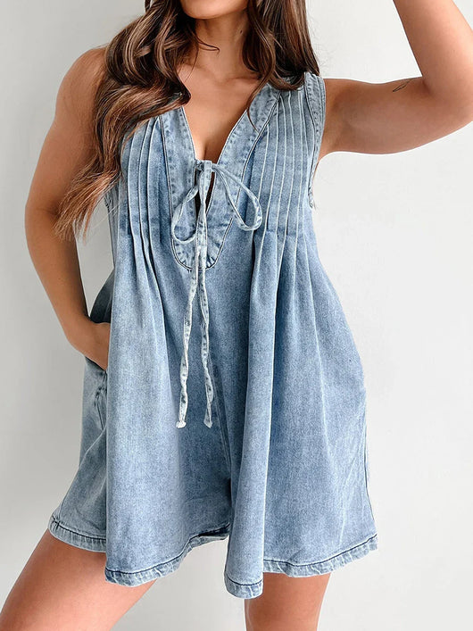 Rodeo Denim Romper