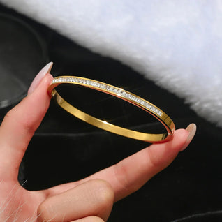 LAFAYETTE®-Gold Plated Sterling Silver Bangle Bracelets