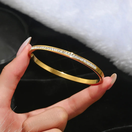 LAFAYETTE®-Gold Plated Sterling Silver Bangle Bracelets