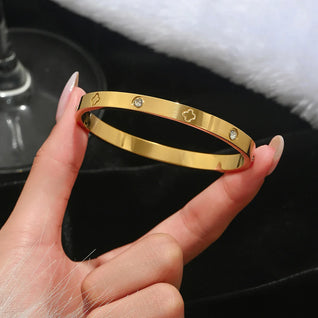 LAFAYETTE®-Gold Plated Sterling Silver Bangle Bracelets
