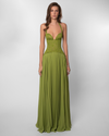 Shelly Corset Halter Long Dress