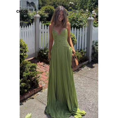 Shelly Corset Halter Long Dress