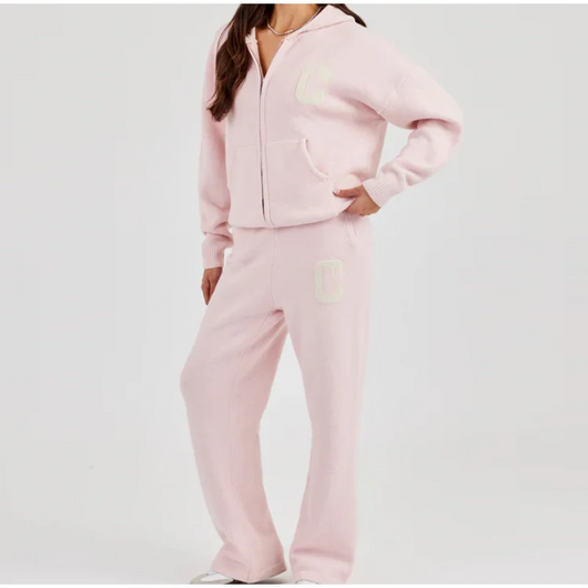 Cory Knitted Tracksuit Set