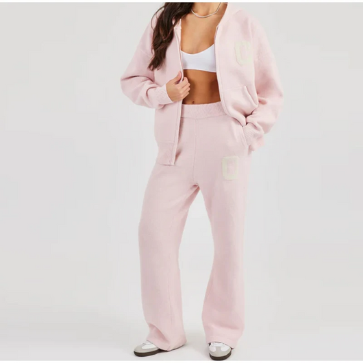 Cory Knitted Tracksuit Set