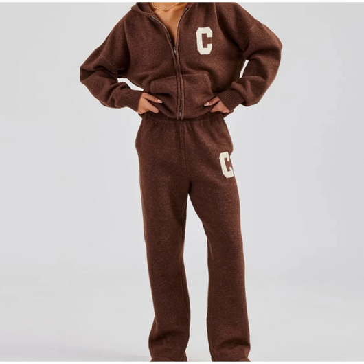 Cory Knitted Tracksuit Set