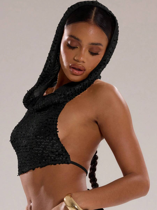 Aurora Sequin Boho Top